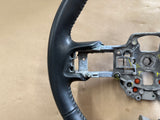 2018-2023 Ford Mustang Bare Leather Steering Wheel Black "Auto"