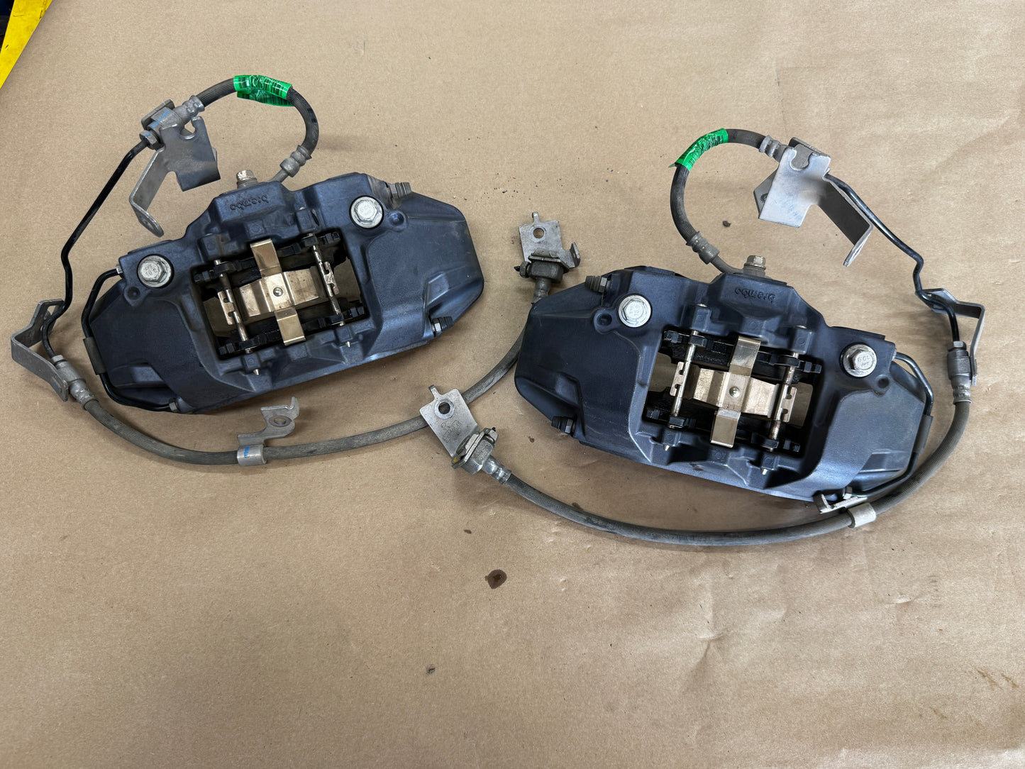 2024-2025 Ford Mustang Dark Horse 4 Piston Rear Brake Calipers OEM Brakes