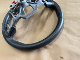 2018-2023 Ford Mustang Bare Leather Steering Wheel Black "Auto"