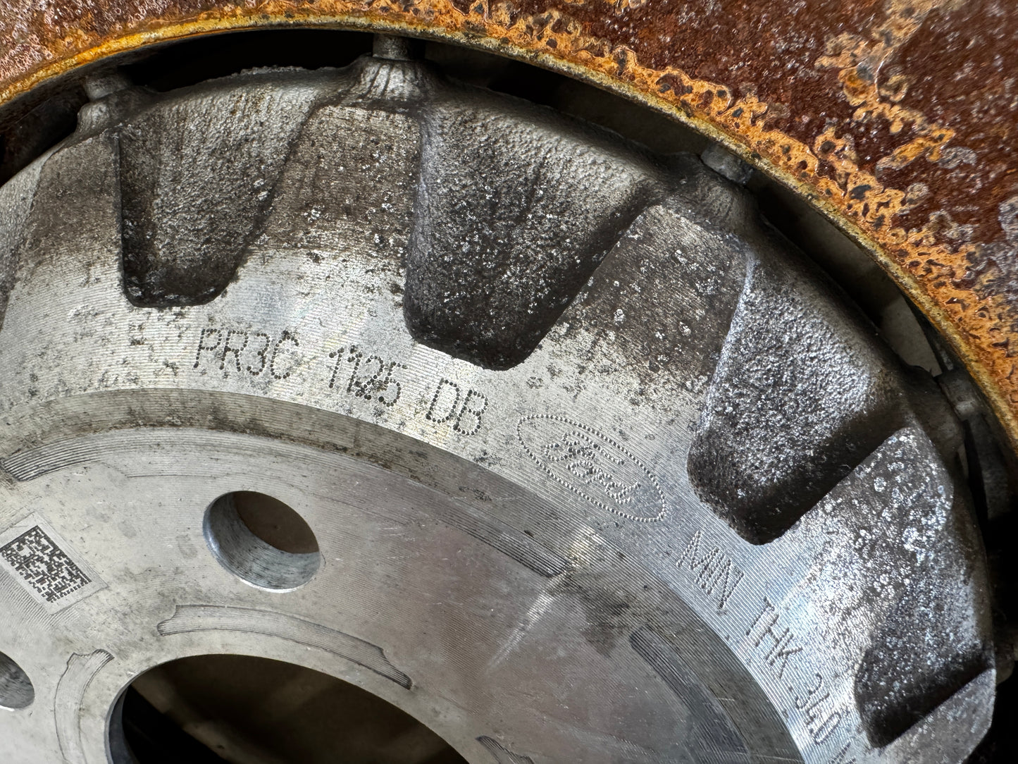 2024-2026 Ford Mustang Dark Horse Front Rotors 15.4 inch