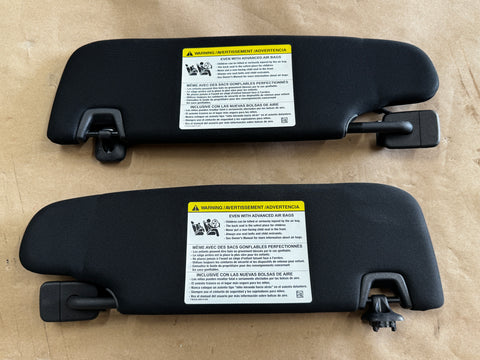 2024 Ford Mustang Coupe Sun Visors Pair - OEM