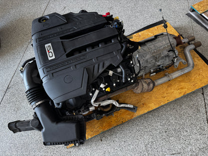 2021 Mustang 5.0 Coyote Gen 3 Engine Drivetrain 10R80 Automatic Auto 24k mi