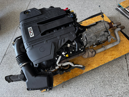 2021 Mustang 5.0 Coyote Gen 3 Engine Drivetrain 10R80 Automatic Auto 24k mi