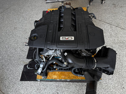 2021 Mustang 5.0 Coyote Gen 3 Engine Drivetrain 10R80 Automatic Auto 24k mi