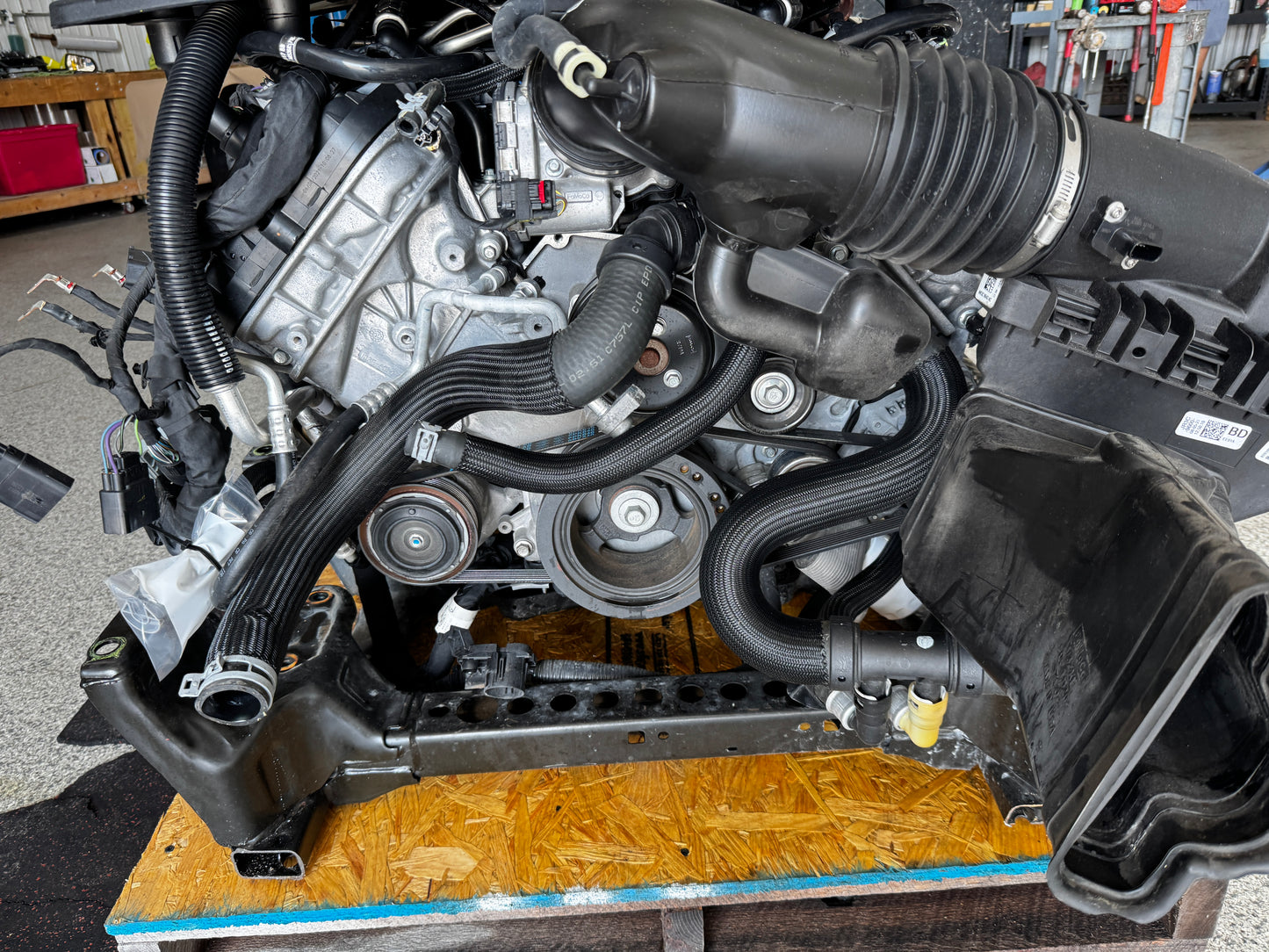 2021 Mustang 5.0 Coyote Gen 3 Engine Drivetrain 10R80 Automatic Auto 24k mi