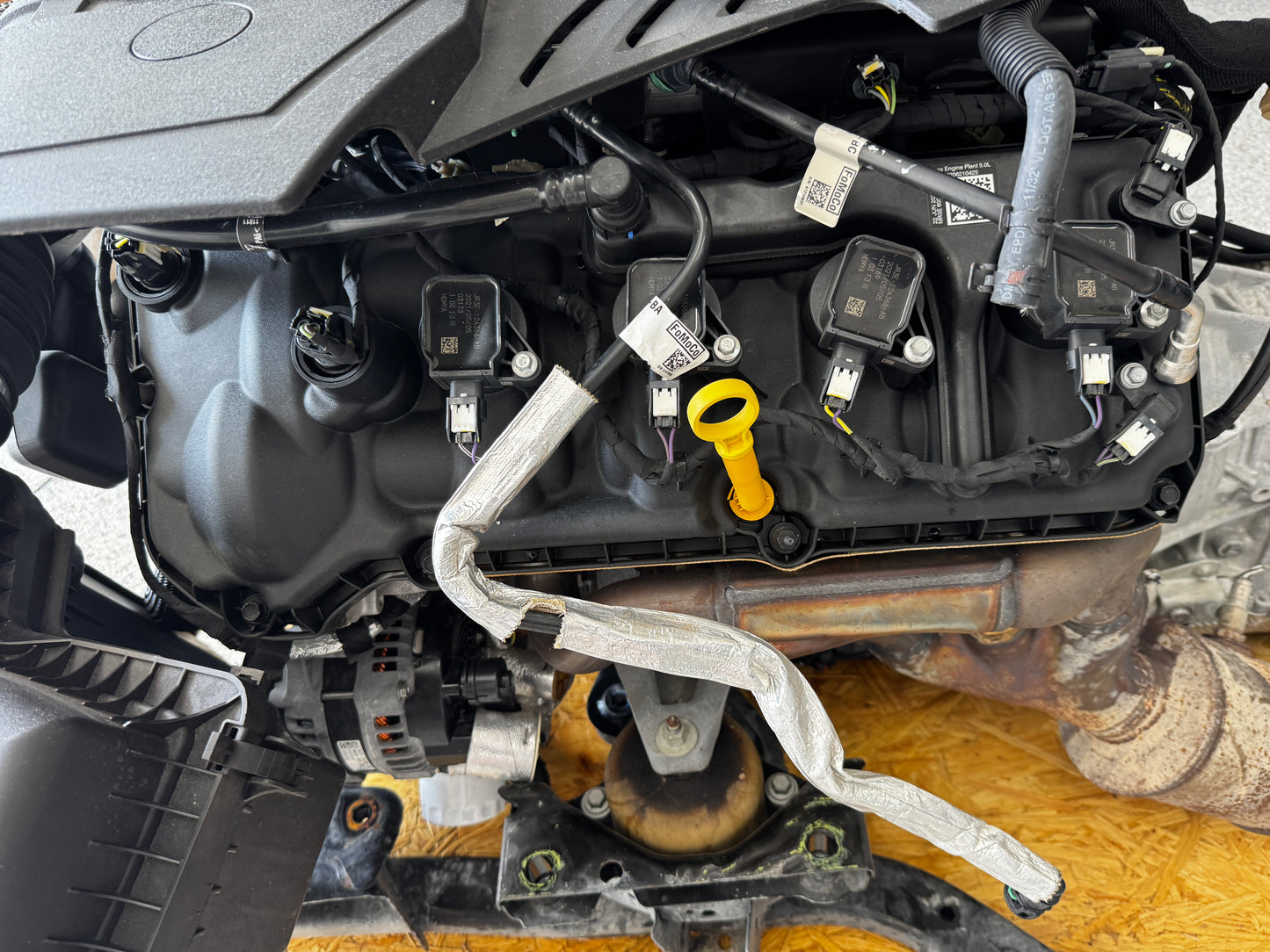 2021 Mustang 5.0 Coyote Gen 3 Engine Drivetrain 10R80 Automatic Auto 24k mi