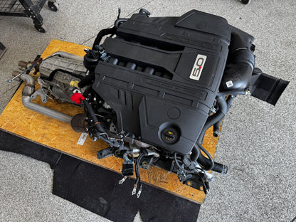 2021 Mustang 5.0 Coyote Gen 3 Engine Drivetrain 10R80 Automatic Auto 24k mi