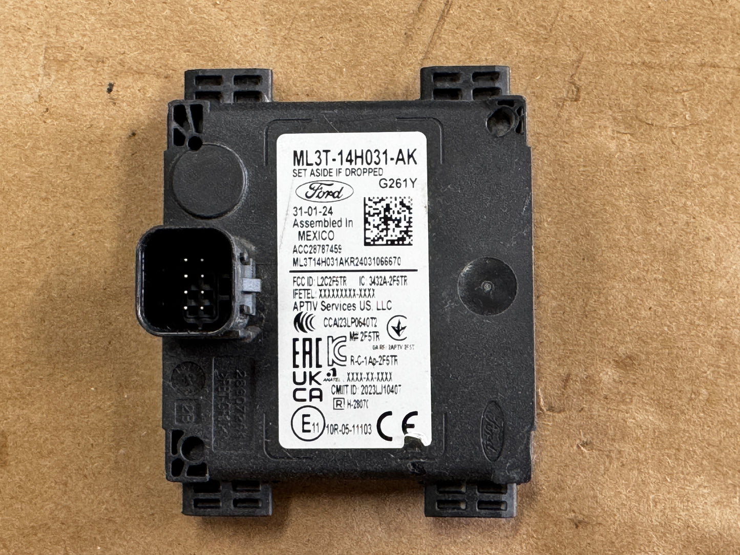 2024 Ford Mustang GT Blind Spot Monitor Sensor Module