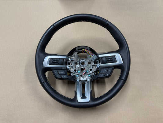 2015 Ford Mustang GT 50th Anniversary Leather Steering Wheel "Manual"
