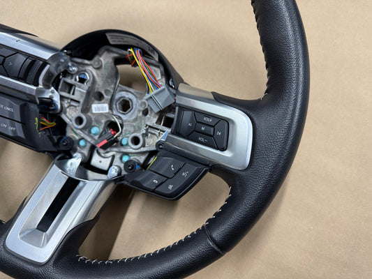 2015 Ford Mustang GT 50th Anniversary Leather Steering Wheel "Manual"