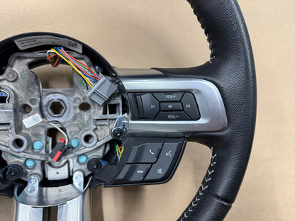 2015 Ford Mustang GT 50th Anniversary Leather Steering Wheel "Manual"