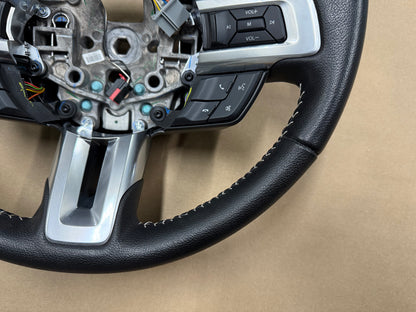 2015 Ford Mustang GT 50th Anniversary Leather Steering Wheel "Manual"