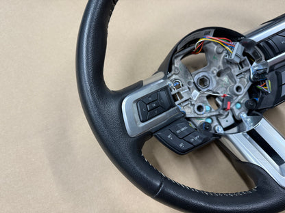 2015 Ford Mustang GT 50th Anniversary Leather Steering Wheel "Manual"