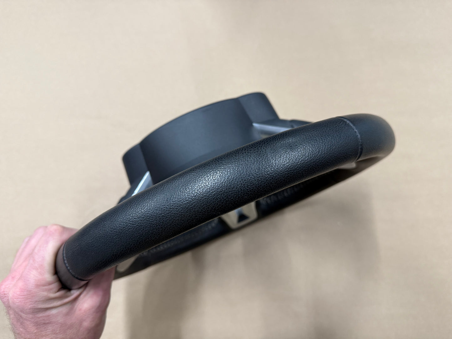 2015 Ford Mustang GT 50th Anniversary Leather Steering Wheel "Manual"