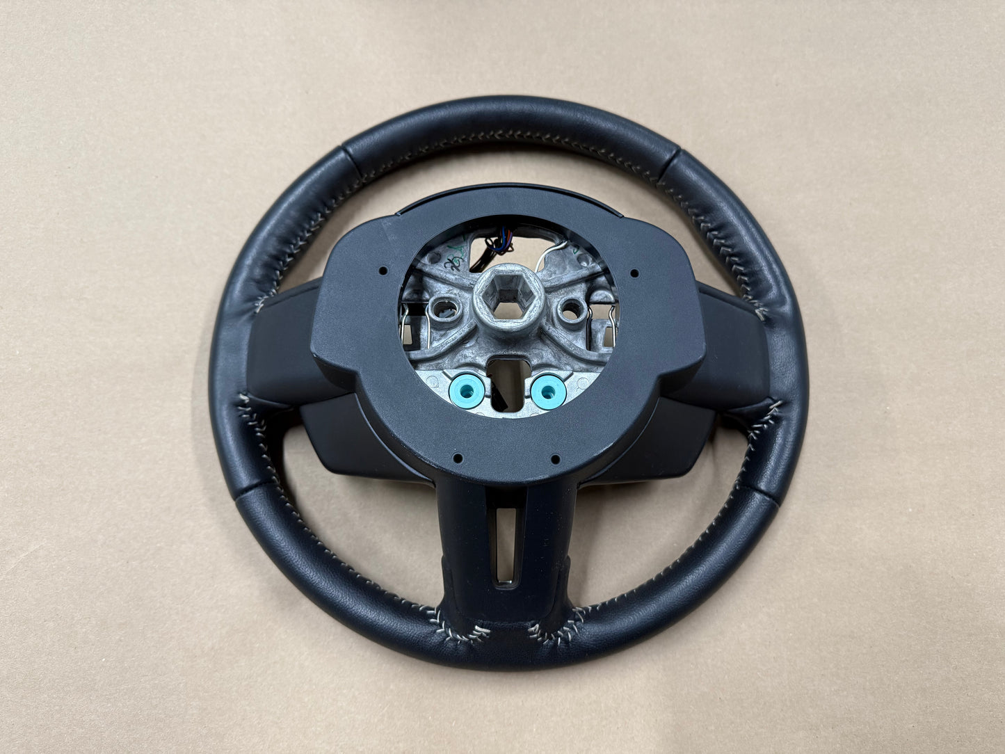 2015 Ford Mustang GT 50th Anniversary Leather Steering Wheel "Manual"