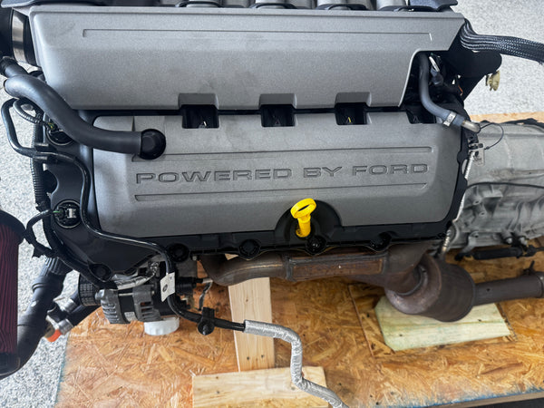 2015-2017 Ford Mustang GT Black Cloth Seats Coupe Front Rear Power Seats – OEM