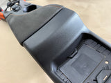 2016-2024 Chevrolet Camaro SS Center Console Suede Armrest "Orange Stitch"