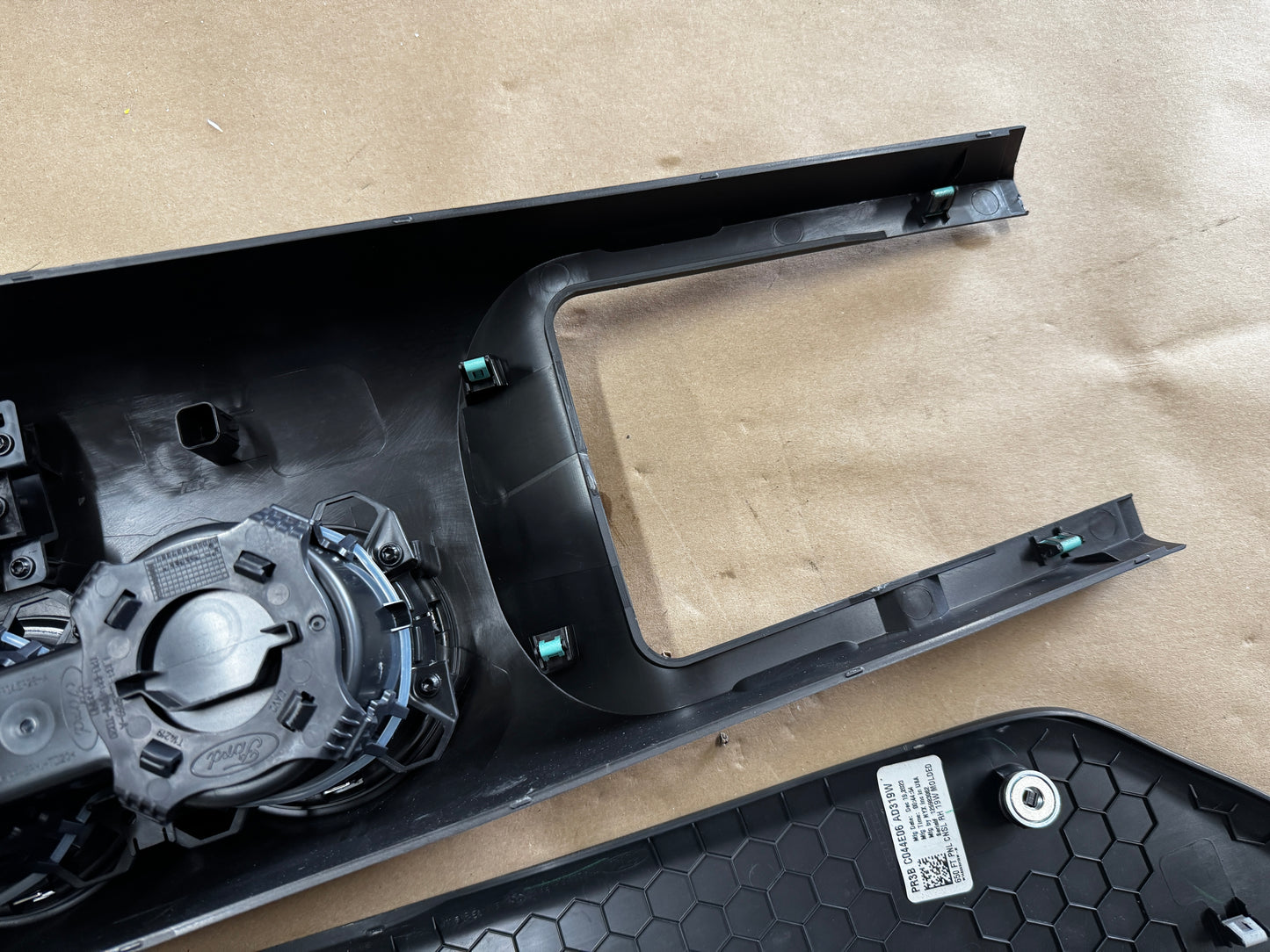 2024 Ford Mustang Center Console Top Plastic OEM