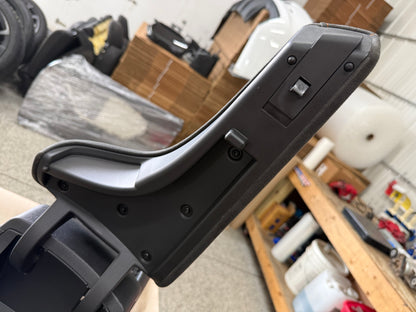 2016-2024 Chevrolet Camaro SS Center Console Suede Armrest "Orange Stitch"