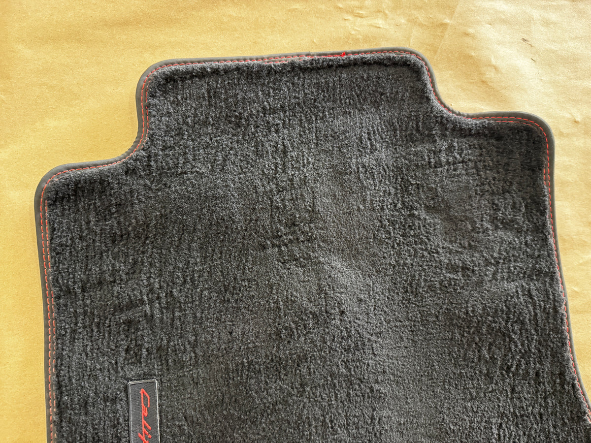 2015-2023 Ford Mustang Black Front Floor Mats Carpet California Special