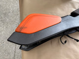 2016-2024 Chevrolet Camaro SS Center Console Suede Armrest "Orange Stitch"