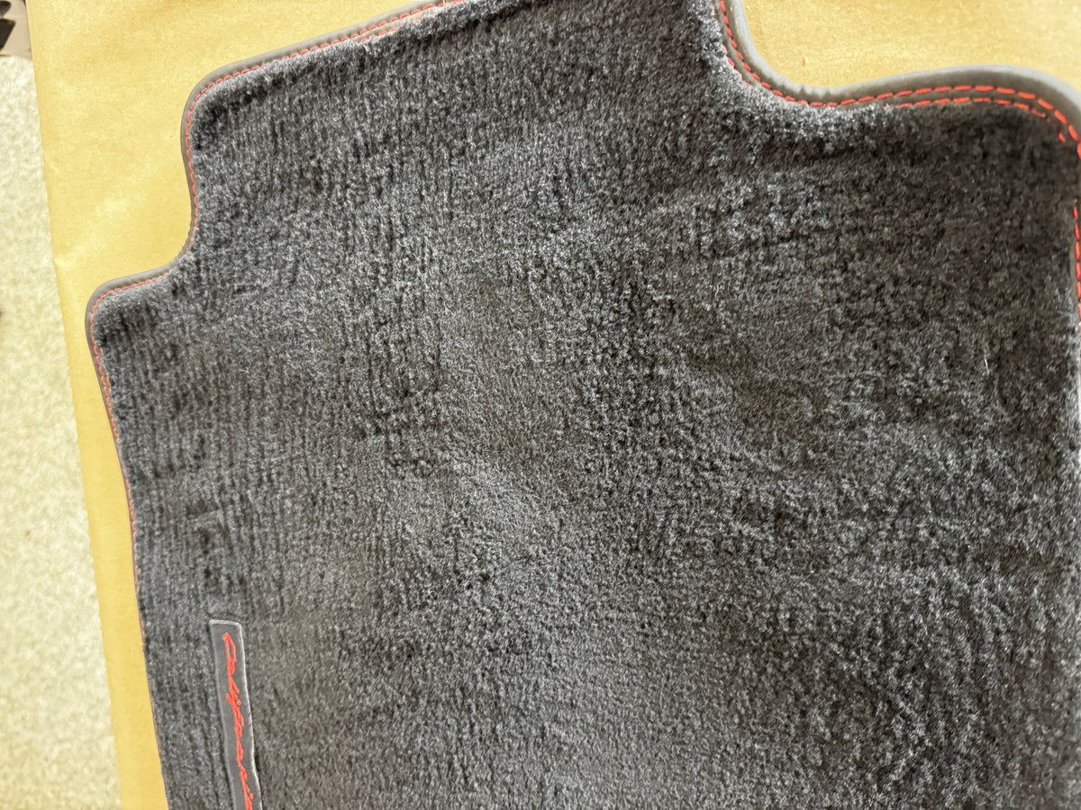 2015-2023 Ford Mustang Black Front Floor Mats Carpet California Special