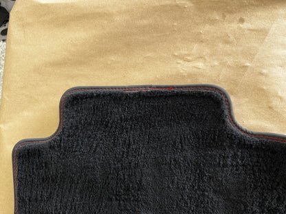 2015-2023 Ford Mustang Black Front Floor Mats Carpet California Special