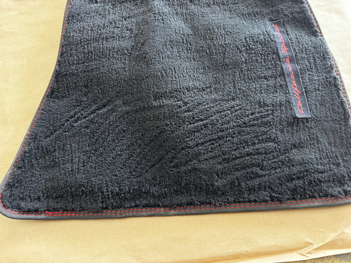 2015-2023 Ford Mustang Black Front Floor Mats Carpet California Special
