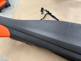 2016-2024 Chevrolet Camaro SS Center Console Suede Armrest "Orange Stitch"