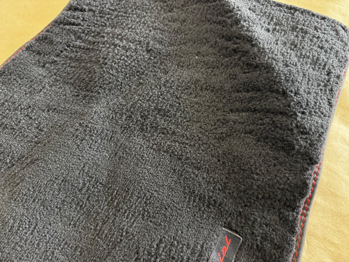 2015-2023 Ford Mustang Black Front Floor Mats Carpet California Special