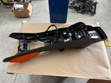 2016-2024 Chevrolet Camaro SS Center Console Suede Armrest "Orange Stitch"