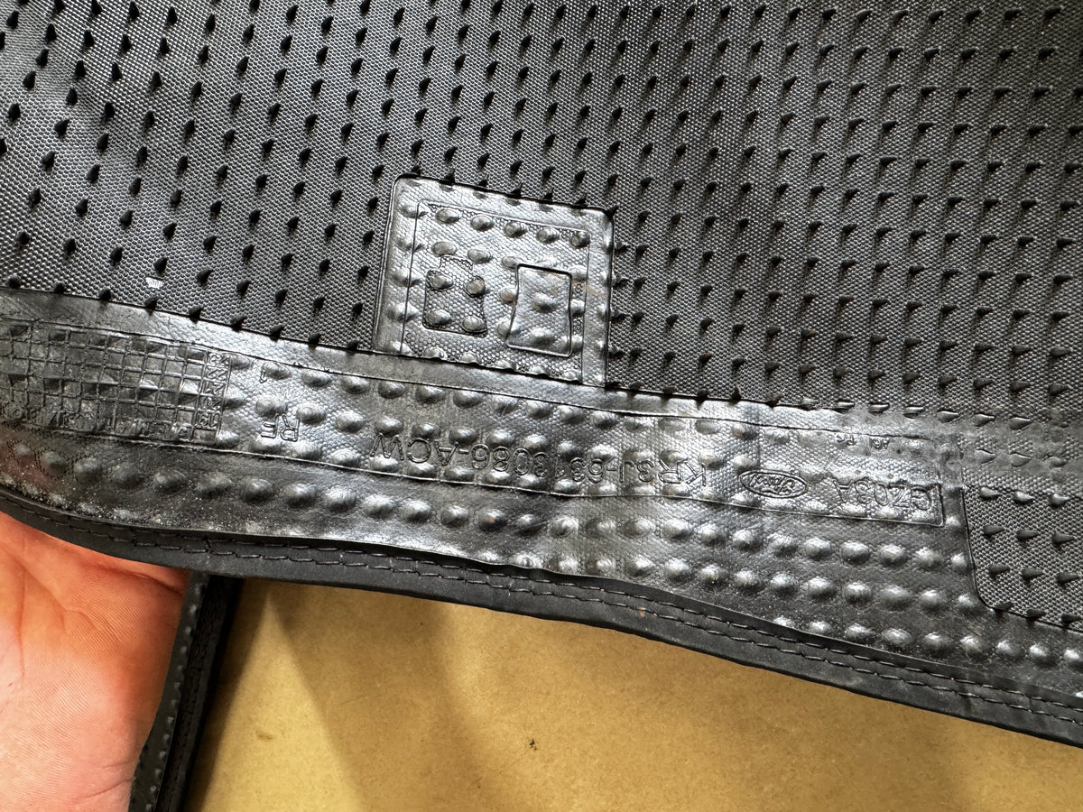 2015-2023 Ford Mustang Black Front Floor Mats Carpet California Special
