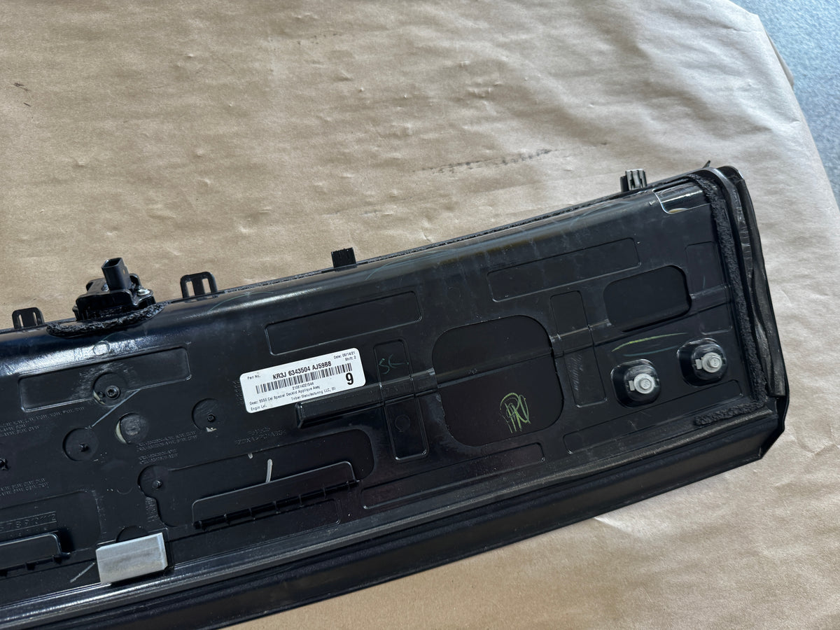 2018-2023 Mustang California Special Trunk lid Panel Rear Decklid Back-Up Camera