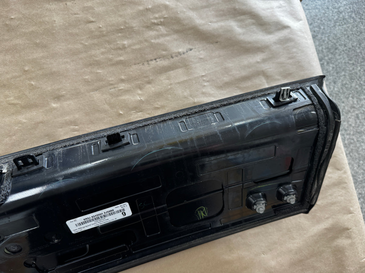 2018-2023 Mustang California Special Trunk lid Panel Rear Decklid Back-Up Camera