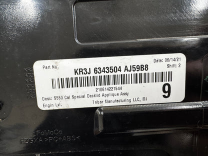 2018-2023 Mustang California Special Trunk lid Panel Rear Decklid Back-Up Camera