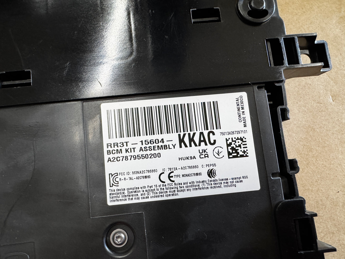 2024-2026 Ford Mustang GT 5.0L BCM Body Control Module Automatic RR3T-15604-KKAC