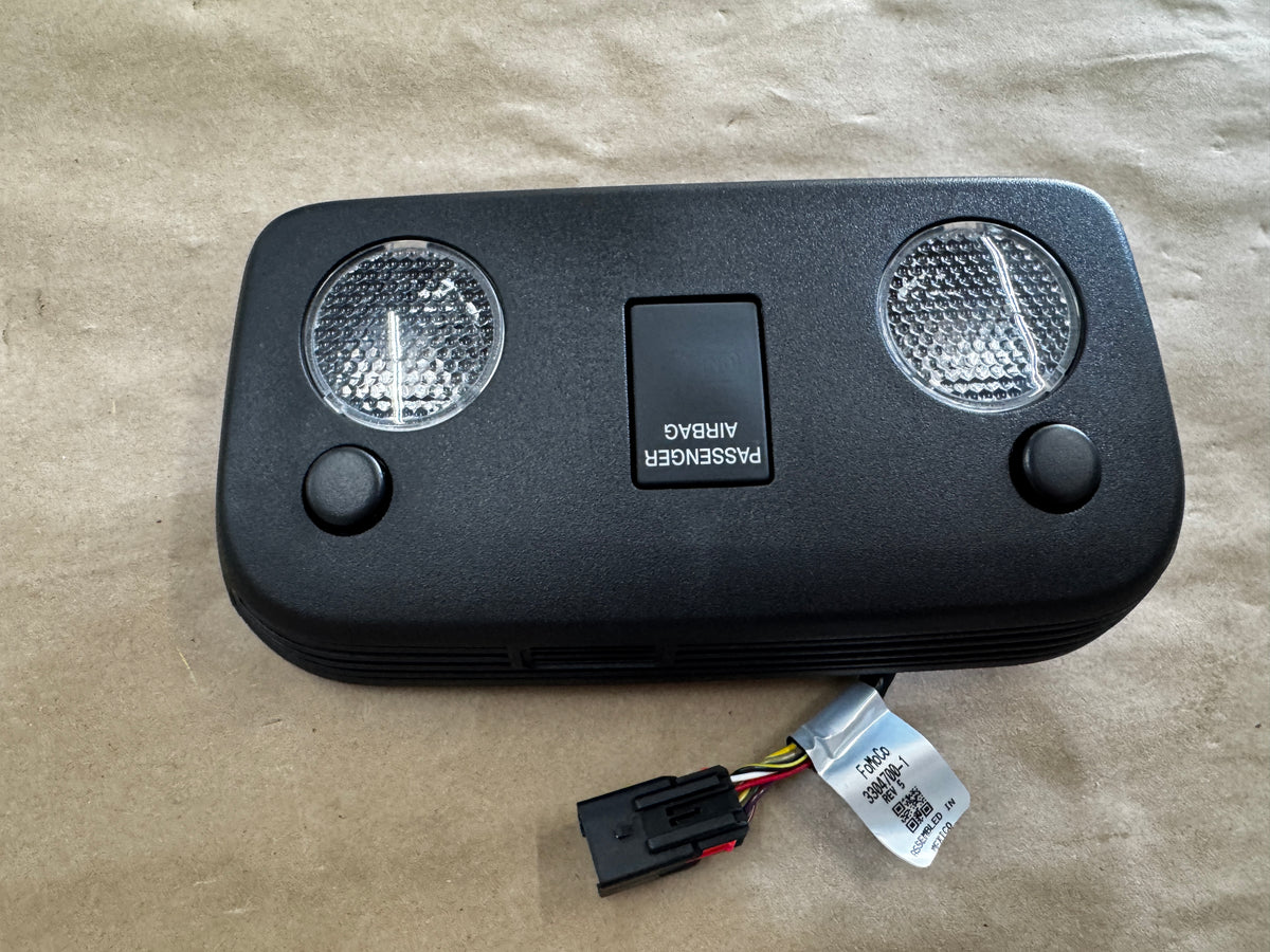 2015-2023 Ford Mustang GT GT500 Dome Light Coupe Black Interior