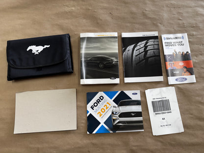 2021 Ford Mustang GT Owners Manual And Literature w/Cover - OEM