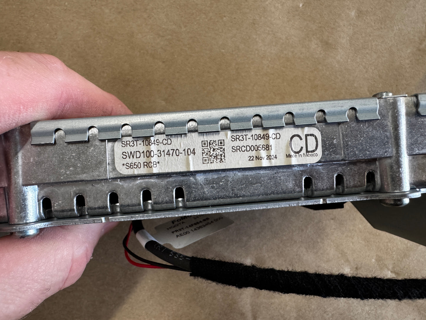 2025 Mustang S650 Speedometer Instrument Cluster Control Module SR3T-10849-CD