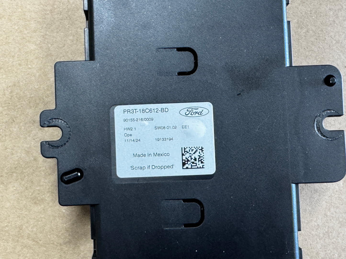 2024-2026 Mustang S650 Ford Temperature Climate Control Module "PR3T-18C612-BD"
