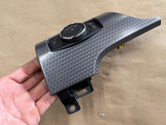 2015-2023 Ford Mustang GT Headlight Switch Knob & Dash Trim Bezel PP1