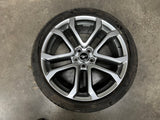 2018-2023 Ford Mustang GT Silver Wheel Rim 20x9 Eagle F1 265/35/20