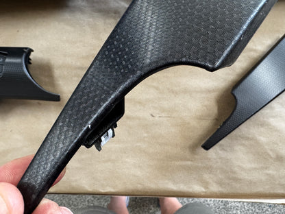 2015-2023 Ford Mustang GT CS Aluminum Interior Dash Trim Kit 4-Piece - OEM