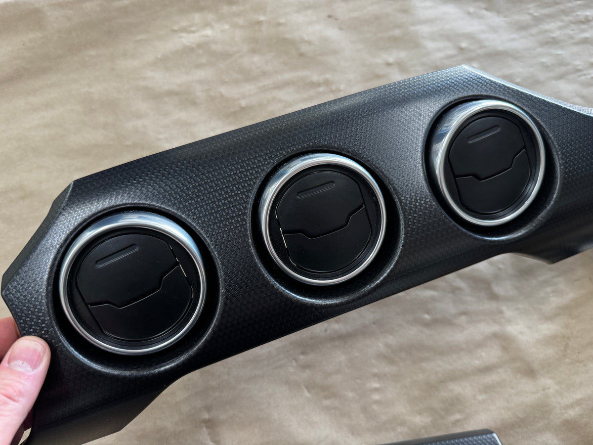 2015-2023 Ford Mustang GT CS Aluminum Interior Dash Trim Kit 4-Piece - OEM