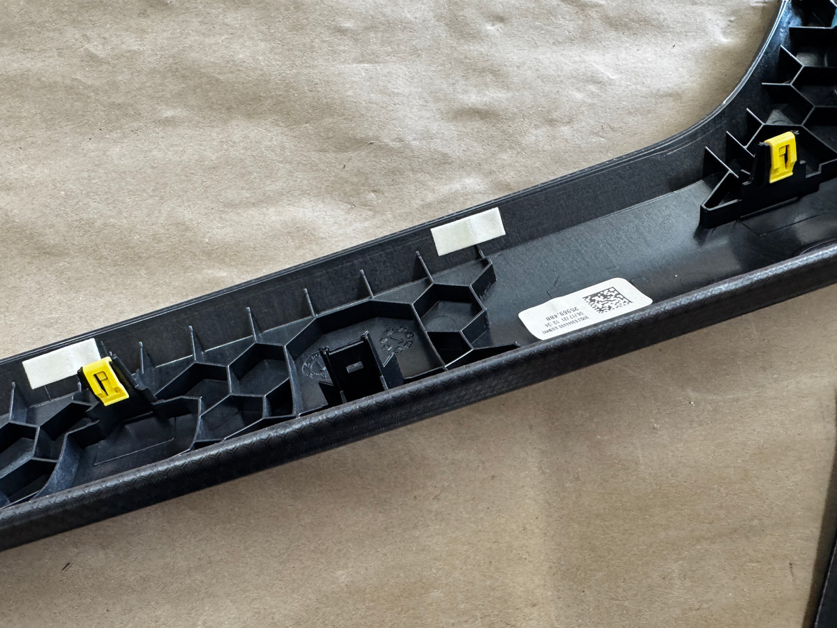 2015-2023 Ford Mustang GT CS Aluminum Interior Dash Trim Kit 4-Piece - OEM