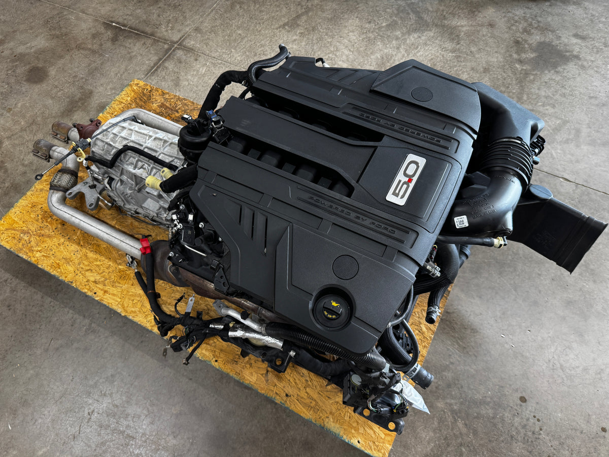 2022 Mustang 5.0 Coyote Gen 3 Engine Drivetrain 10R80 Automatic Auto 15k mi