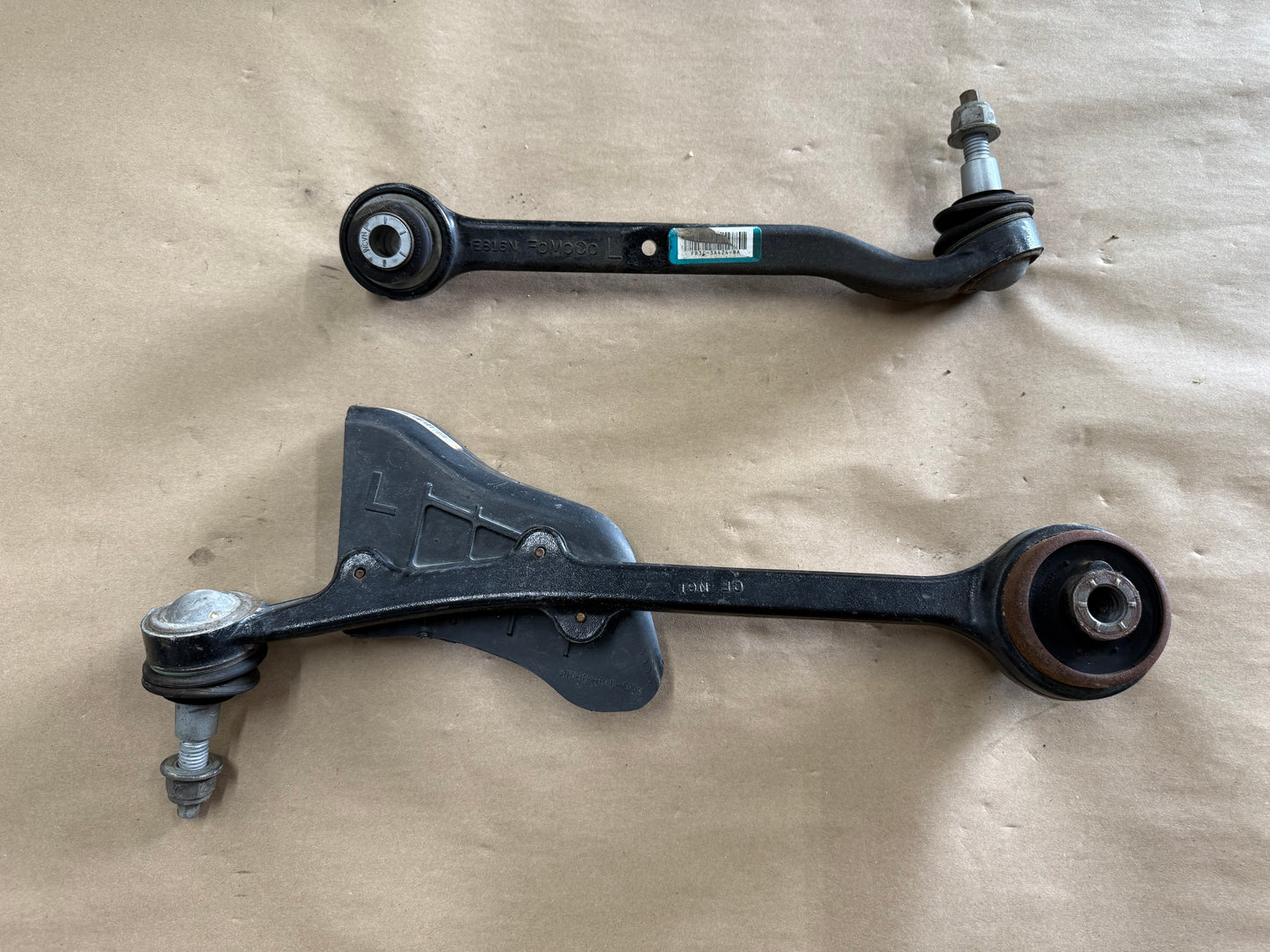 2015-2023 Mustang GT Driver LH Side Front Control Arms Frontward Rearward PP1