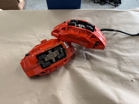2016-2024 Chevrolet Camaro SS Brembo Front Brakes Calipers "Orange"