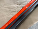 2016-2018 Chevrolet Camaro RH Side Skirt Molding Passenger Side "Orange"