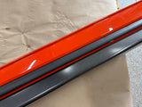 2016-2018 Chevrolet Camaro RH Side Skirt Molding Passenger Side "Orange"
